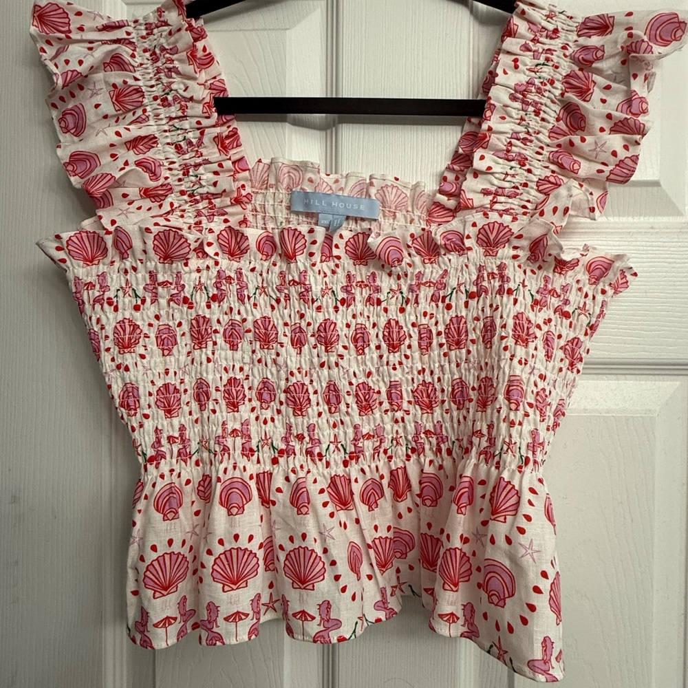 Hill House Cropped Paz Top Mermaid Collection